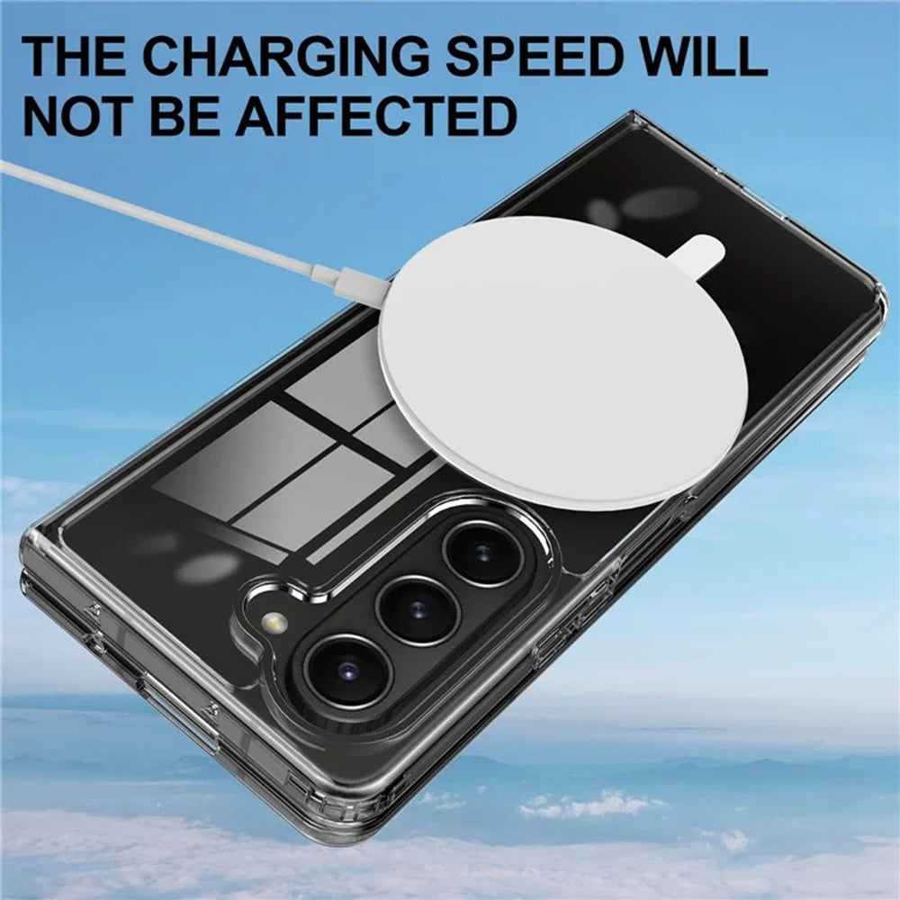 TechSuit Husa de protectie Techsuit MagSafe Pro compatibil cu Samsung Galaxy Z Fold6, Transparent – imagine 4