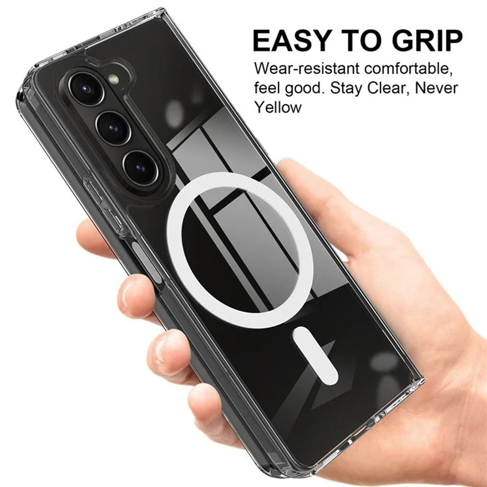 TechSuit Husa de protectie Techsuit MagSafe Pro compatibil cu Samsung Galaxy Z Fold6, Transparent – imagine 5