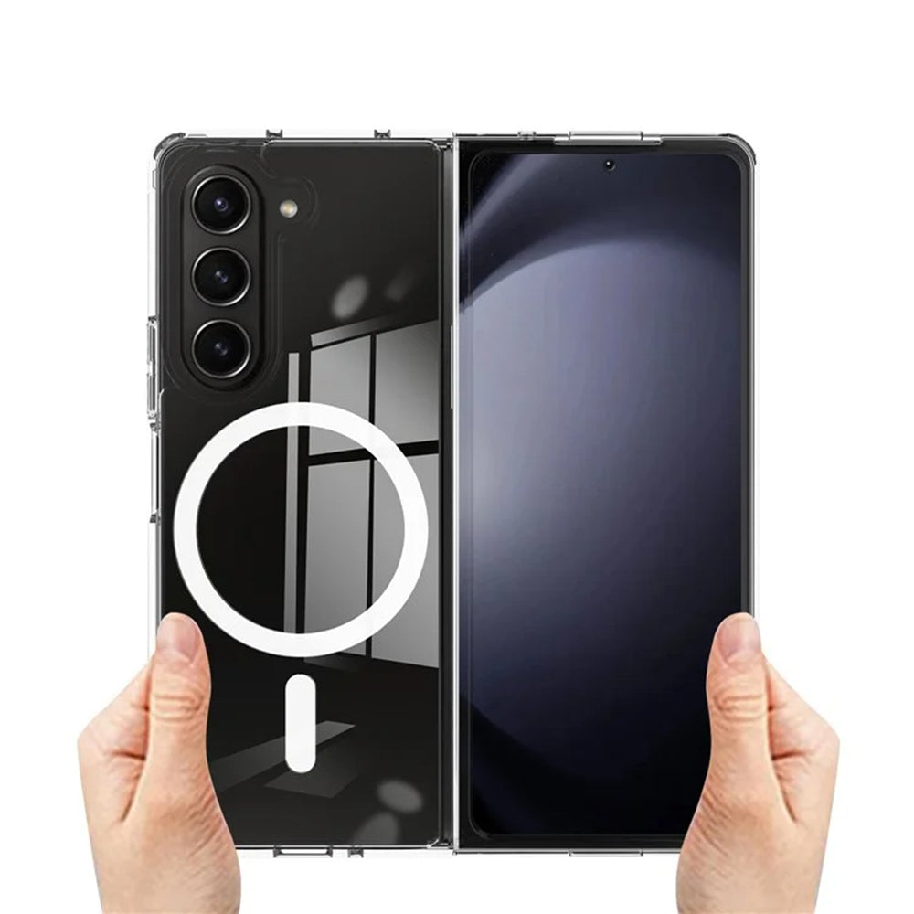 TechSuit Husa de protectie Techsuit MagSafe Pro compatibil cu Samsung Galaxy Z Fold6, Transparent – imagine 3