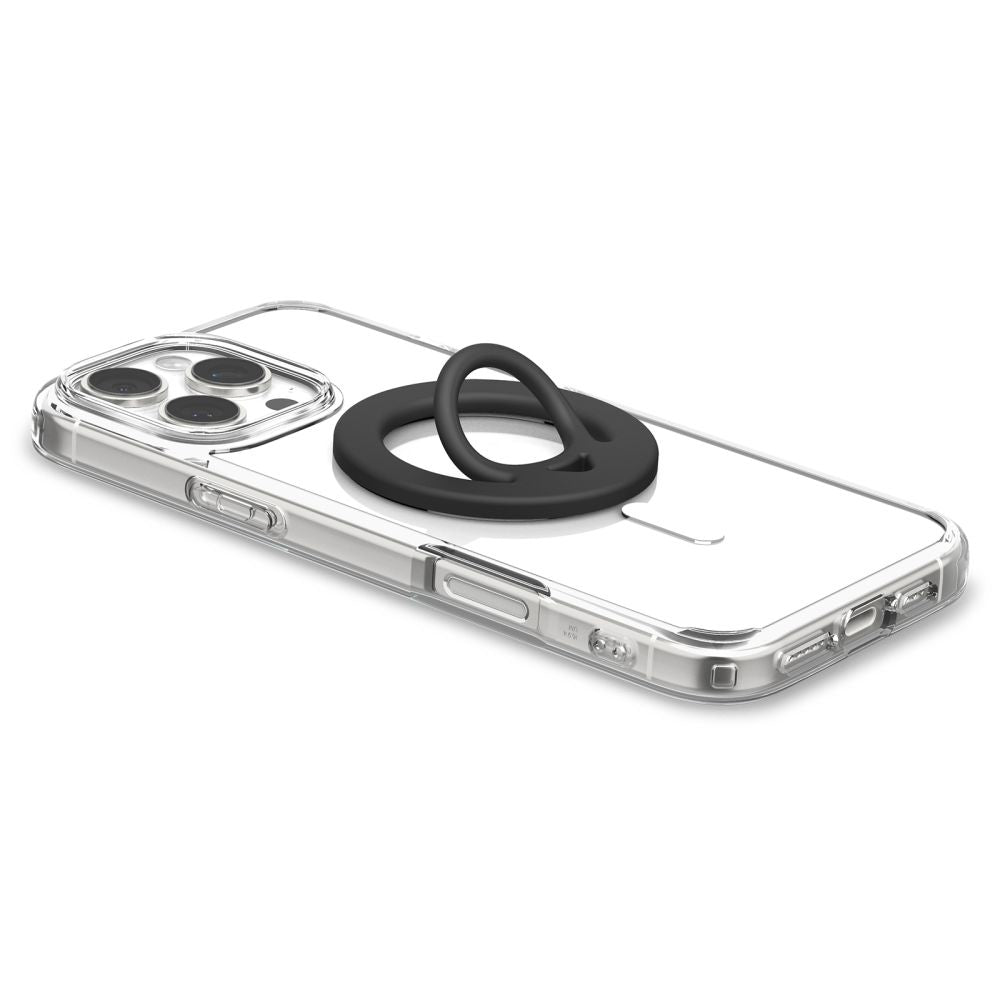 Spigen Suport Spigen Phone Ring Dual Pop MagSafe (AMP08886), with Flexible Finger Loop Grip, Dual Magnetic, Silicone, Ne