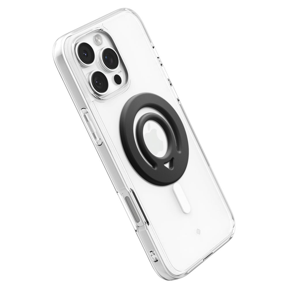 Spigen Suport Spigen Phone Ring Dual Pop MagSafe (AMP08886), with Flexible Finger Loop Grip, Dual Magnetic, Silicone, Ne
