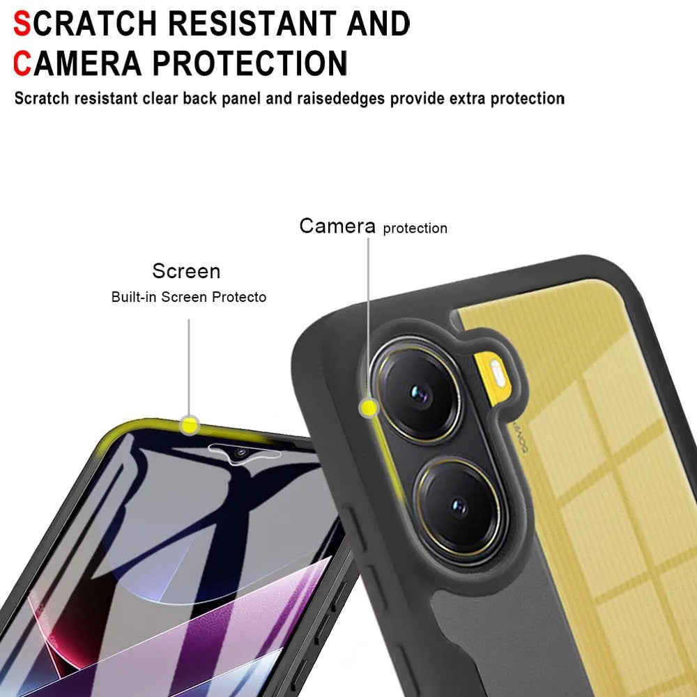 Techsuit - ColorVerse 360 Series + Screen Protector - Xiaomi Poco X7 Pro - Blue