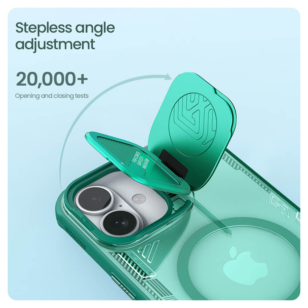 Nillkin - Iceblade Prop Magnetic (without Camera Cutout) - iPhone 16 Plus - Green