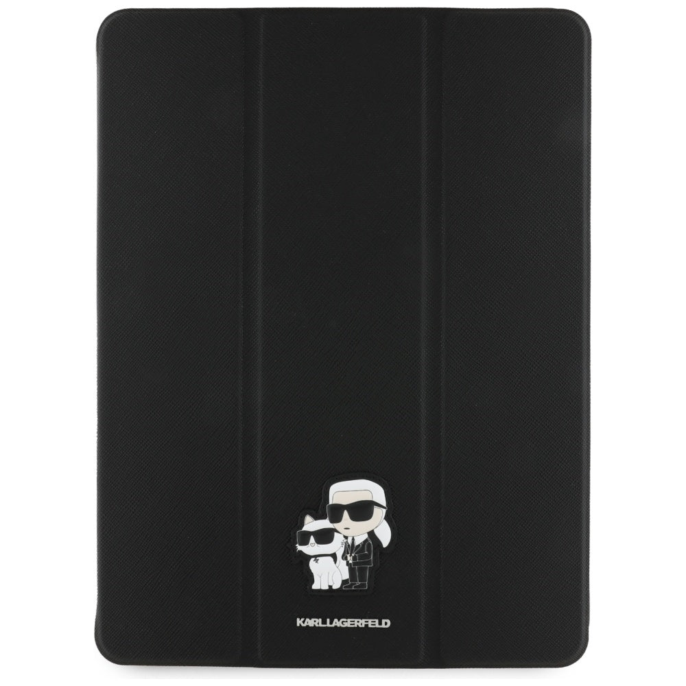Karl Lagerfeld - Saffiano Magnetic Karl &Choupette (KLFC13RM24SAKCK) - iPad Air 13 (2024 / 2025 / 2026) - Black