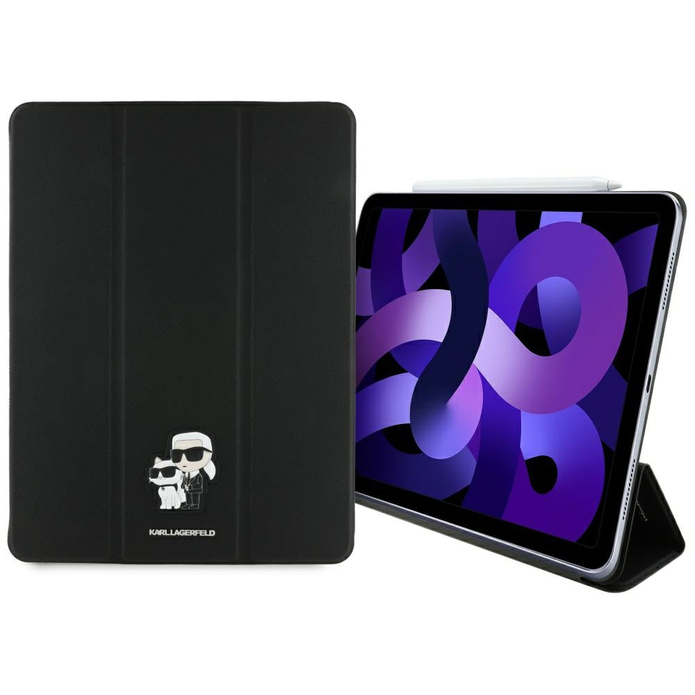 Karl Lagerfeld - Saffiano Magnetic Karl &Choupette (KLFC13RM24SAKCK) - iPad Air 13 (2024 / 2025 / 2026) - Black