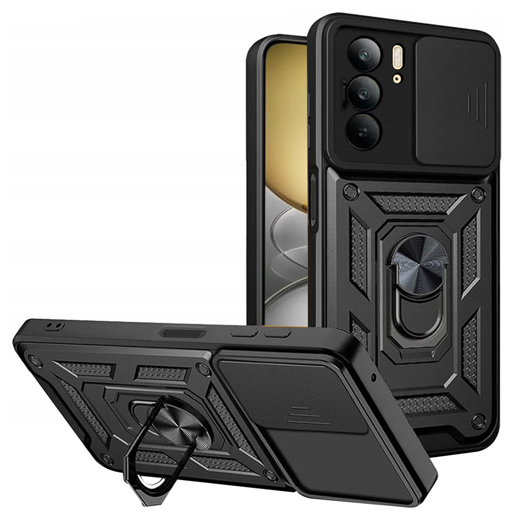 TechSuit Husa de protectie Techsuit CamShield Series compatibil cu Realme C75 / Realme 14x, Negru