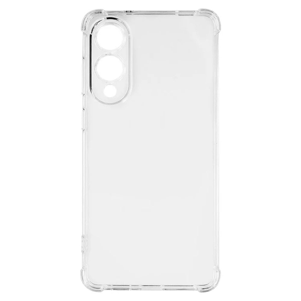 Techsuit - Shockproof Clear Silicone - Samsung Galaxy S25 Edge - Clear