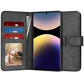 Techsuit - Diary Book - Xiaomi Redmi Note 14 Pro 4G - Black