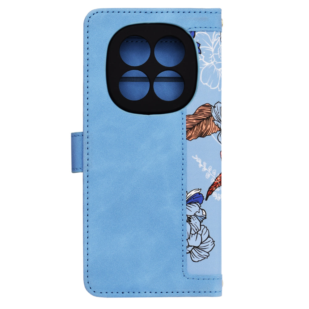 Techsuit - FlipCraft - Xiaomi Redmi Note 14 Pro 4G - Vibrant Blue