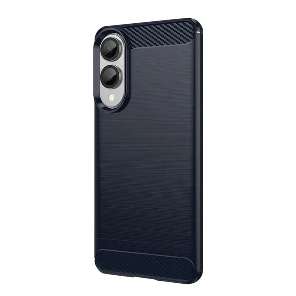 Techsuit - Carbon Silicone - Samsung Galaxy S25 Edge - Blue