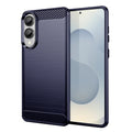 Techsuit - Carbon Silicone - Samsung Galaxy S25 Edge - Blue
