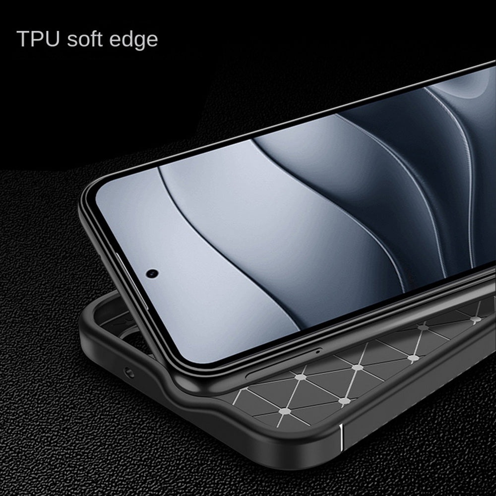 Techsuit - CarbonFiber - Xiaomi Redmi Note 14 5G - Black