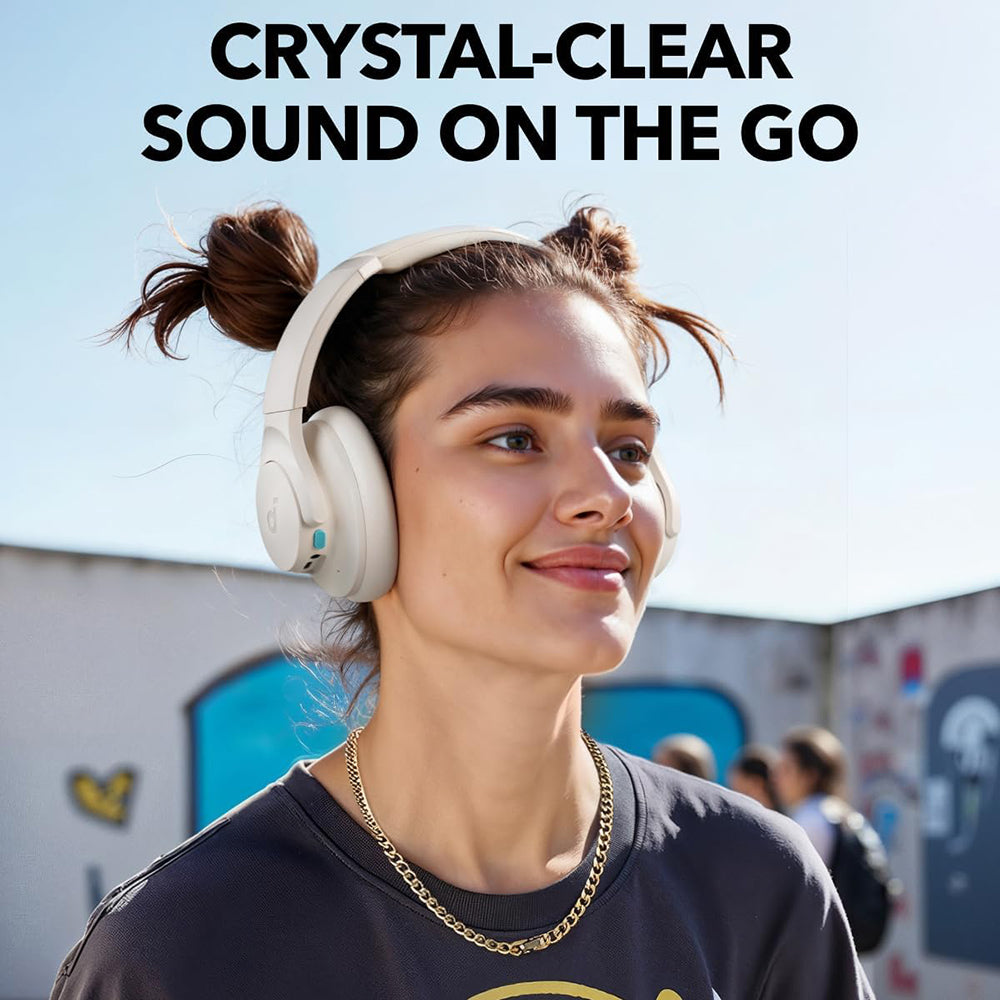 Anker - Wireless Headphones SoundCore Q11i (A3005G21) - with Deep Bass, 60H Playtime, Hi-Res Audio, Multipoint, EQ - Whi