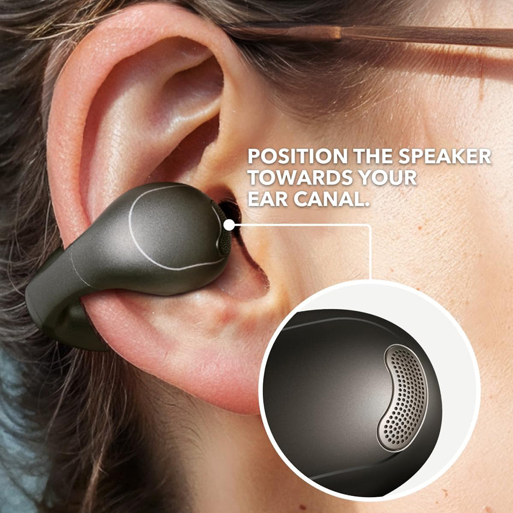 Anker - Wireless Earbuds SoundCore C40i (A3331GZ1) - Bluetooth 5.4, with Microphone, Open-Ear, Multipoint, Clip-On - Bla