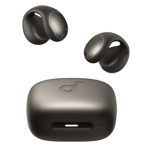 Anker - Wireless Earbuds SoundCore C40i (A3331GZ1) - Bluetooth 5.4, with Microphone, Open-Ear, Multipoint, Clip-On - Bla