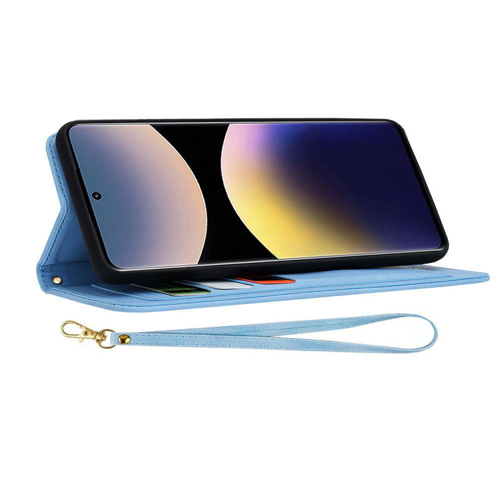 Techsuit - FlipCraft - Xiaomi Redmi Note 14 Pro+ 5G - Vibrant Blue