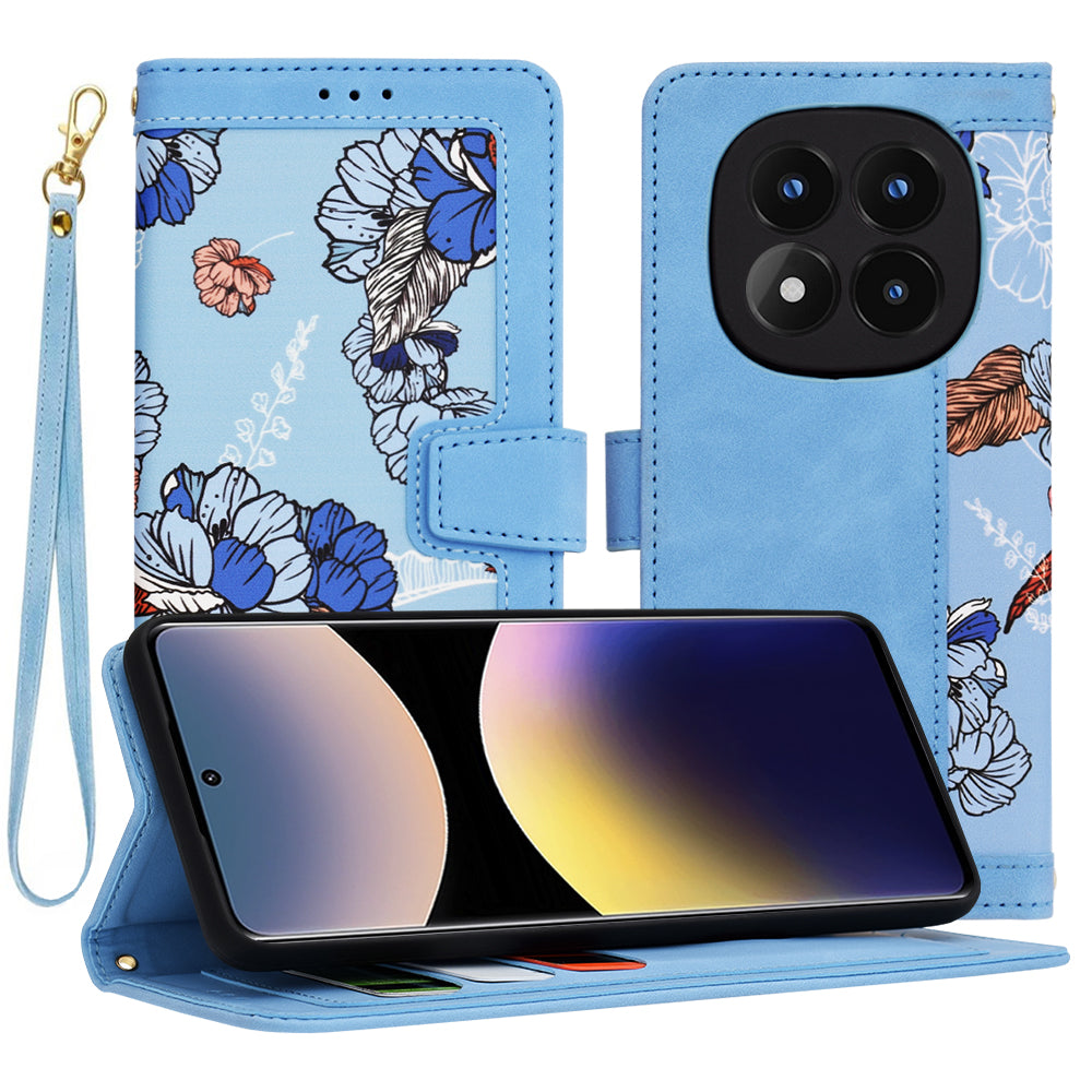 Techsuit - FlipCraft - Xiaomi Redmi Note 14 Pro+ 5G - Vibrant Blue