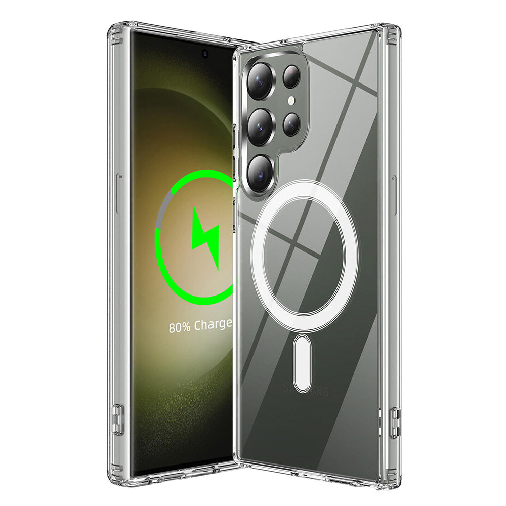 TechSuit Husa de protectie Techsuit MagSafe Pro compatibil cu Samsung Galaxy S23 Ultra, Transparent