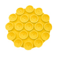 Techsuit - Phone Holder (SY-CUP) - Suction Pad for Selfies, Silicone, Adhesive Mount, Round Shape - Yellow