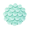 Techsuit - Phone Holder (SC-CUP) - Suction Pad for Selfies, Silicone, Adhesive Mount, Round Shape - Cyan