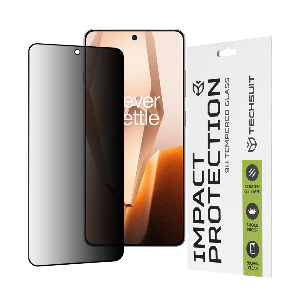 Techsuit - 111D Privacy Full Glue - OnePlus 13R - Black