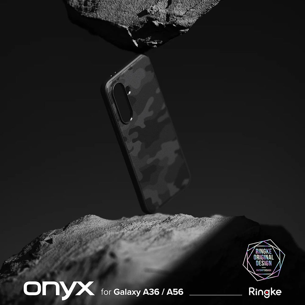 Ringke - Onyx Design - Samsung Galaxy A36 5G / A56 5G - Camo Black