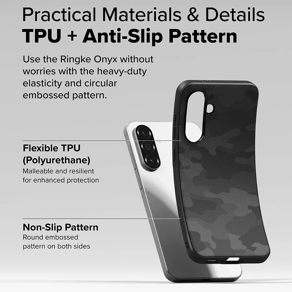 Ringke - Onyx Design - Samsung Galaxy A36 5G / A56 5G - Camo Black