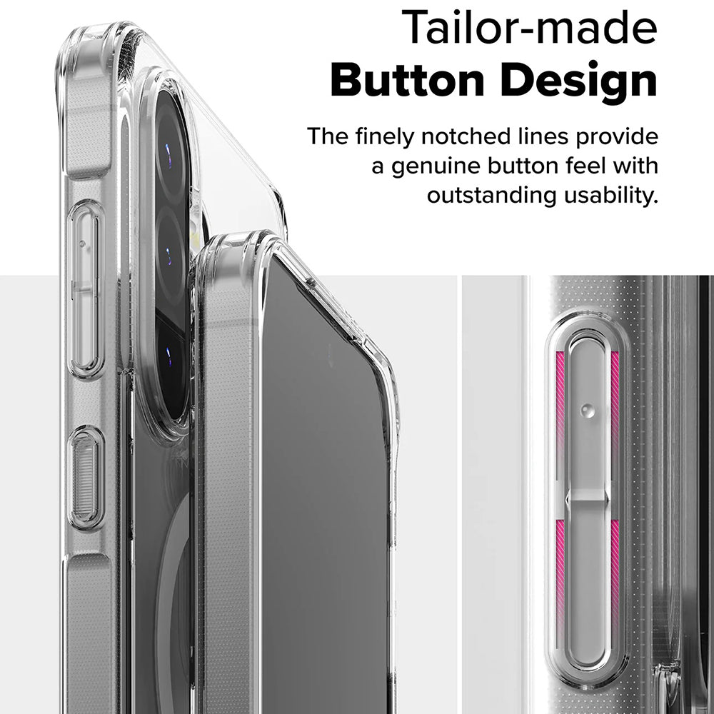 Ringke Husa de protectie Ringke Fusion MagSafe compatibil cu Samsung Galaxy A36 5G / A56 5G, Transparent – imagine 5