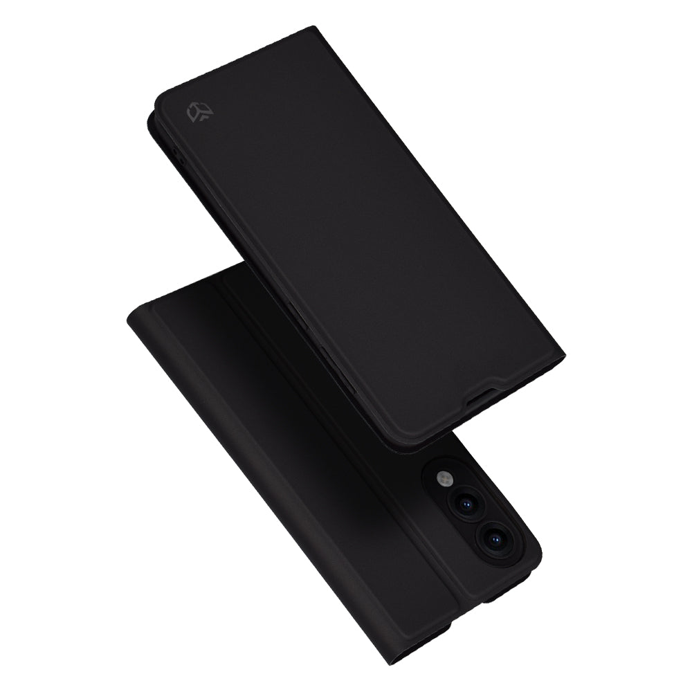 Techsuit - Magskin Book - Samsung Galaxy S25 Edge - Black