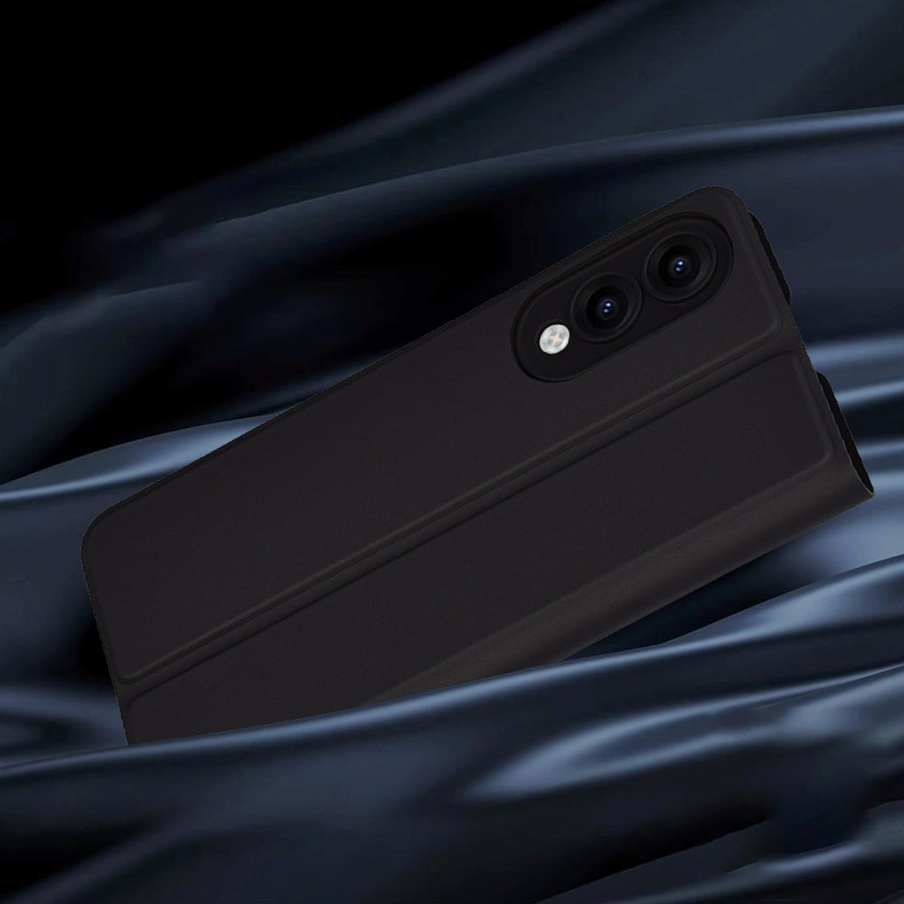 Techsuit - Magskin Book - Samsung Galaxy S25 Edge - Black