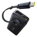Baseus - Power Bank Free2Pull (P10073701123-00) - with Retractable USB-C Cable, Type-C, Display, 10000mAh, 30W, 0.7m - B