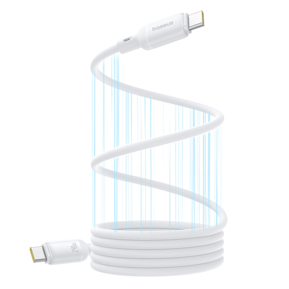 Baseus - Data Cable PicoGo (P10376800211-00) - Magnetic, Type-C to Type-C, 240W, Fast Charging, 480Mbps, Silicone, 1m - 