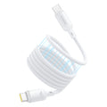 Baseus - Data Cable PicoGo (P10376800211-00) - Magnetic, Type-C to Type-C, 240W, Fast Charging, 480Mbps, Silicone, 1m - 