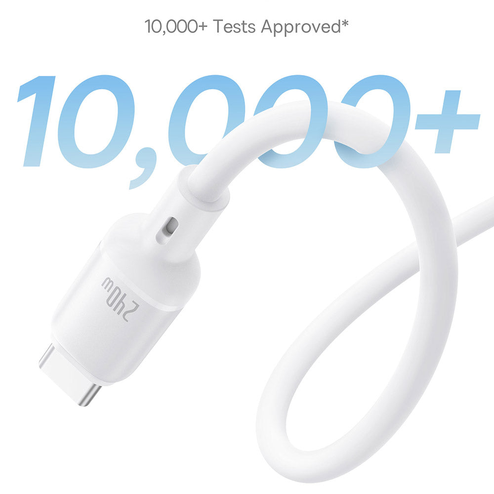 Baseus - Data Cable PicoGo (P10376800211-00) - Magnetic, Type-C to Type-C, 240W, Fast Charging, 480Mbps, Silicone, 1m - 