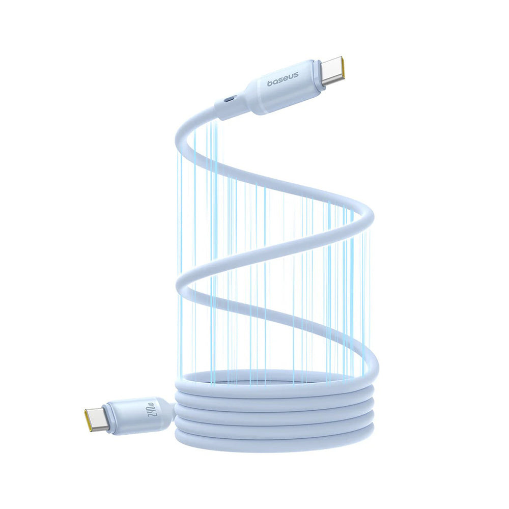 Baseus - Data Cable PicoGo (P10376800311-00) - Magnetic, Type-C to Type-C, 240W, Fast Charging, 480Mbps, Silicone, 1m - 