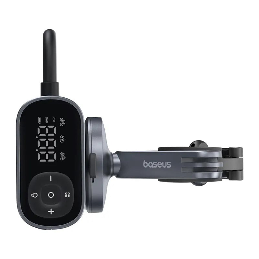 Baseus - Bike Compressor PrimeTrip Series (C11169000121-00) - Portable, Pressure Display, 1750mAh, 150psi, Ultra Fast - 