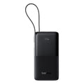Baseus - Power Bank Bipow 2 (P10077101113-01) - with Built-in USB-C Cable, Type-C, USB, Smart Display, 20000mAh, 20W - B