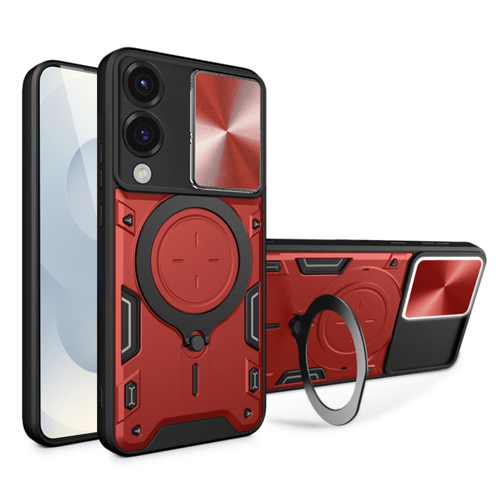Techsuit - CamGuard Pro - Samsung Galaxy S25 Edge - Red