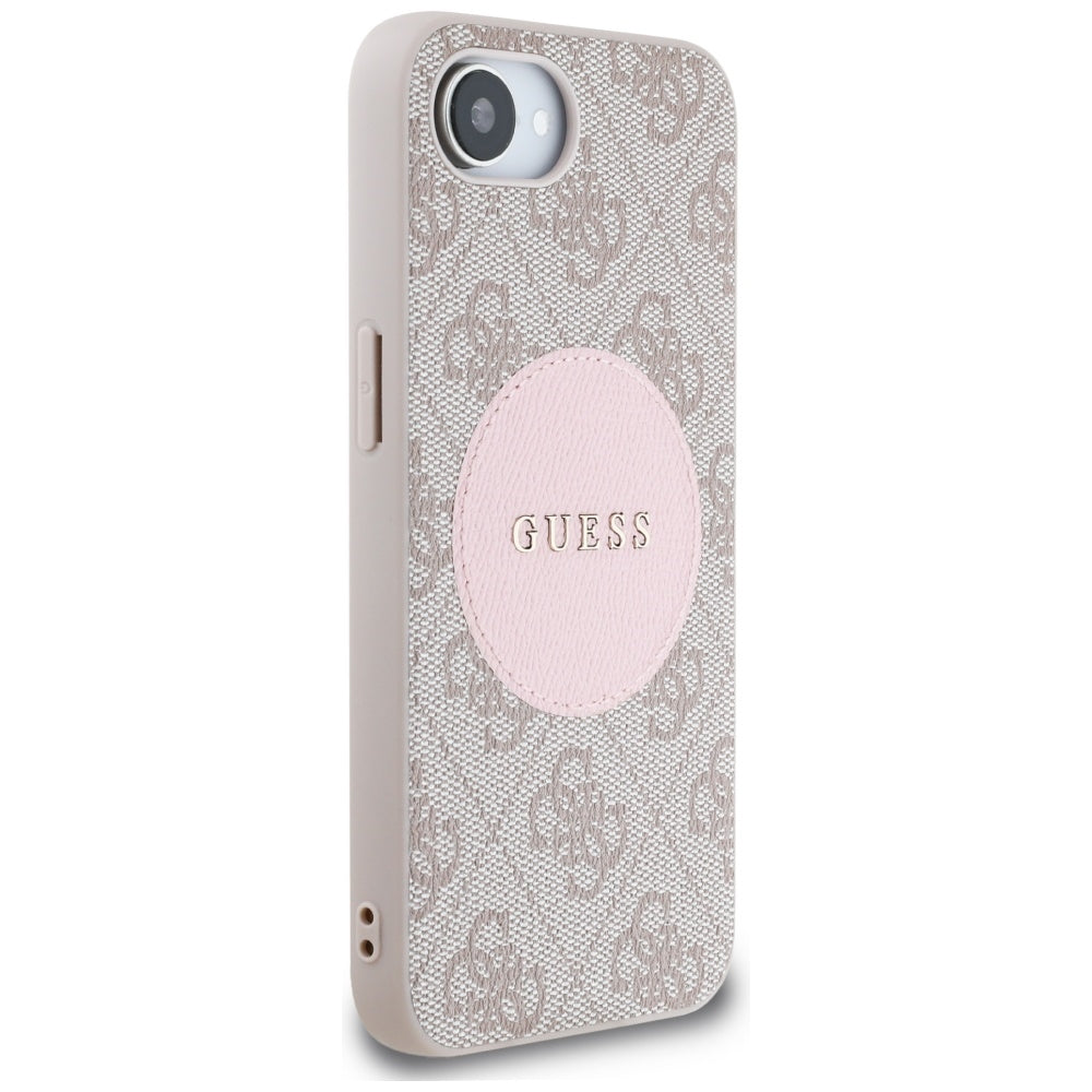 Guess - 4G Circle Classic Logo MagSafe (GUHMPSE4P4PGRSGP) - iPhone 16e / iPhone 17e - Pink
