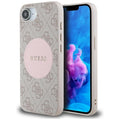 Guess - 4G Circle Classic Logo MagSafe (GUHMPSE4P4PGRSGP) - iPhone 16e / iPhone 17e - Pink