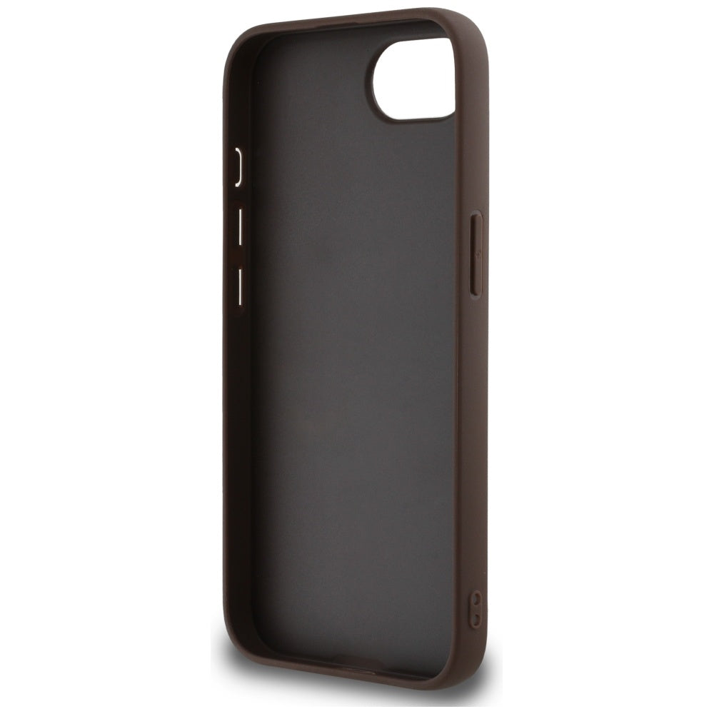 Husa pentru iPhone 16e / iPhone 17e - Guess Hardcase 4G Big Logo (GUHCPSE44GMGBR) - Brown