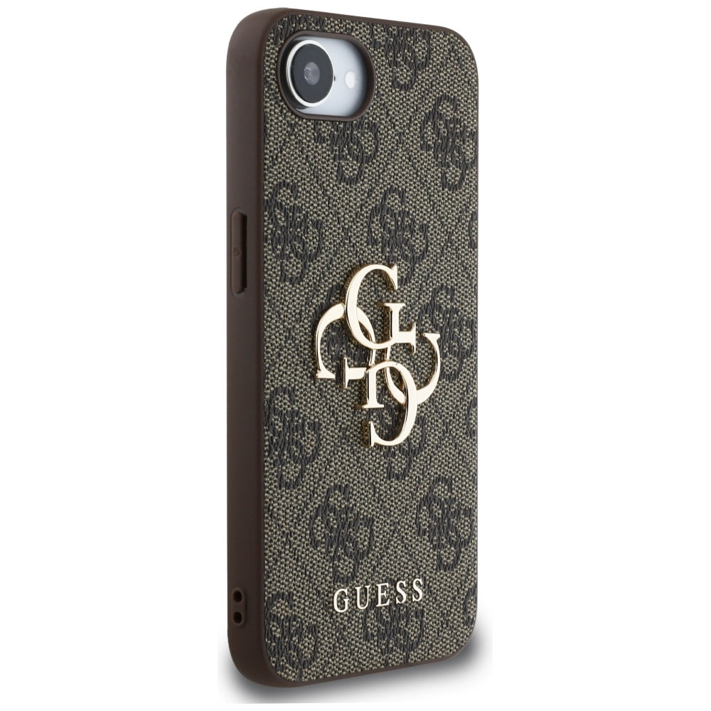 Husa pentru iPhone 16e / iPhone 17e - Guess Hardcase 4G Big Logo (GUHCPSE44GMGGR) - Black