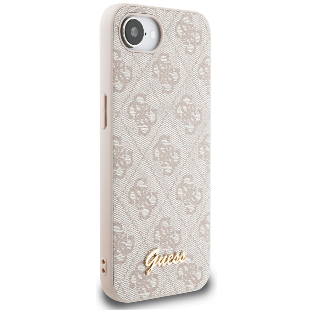 Guess - Hardcase 4G Script Logo (GUHMPSE4HG4SHP) - iPhone 16e / iPhone 17e - Pink