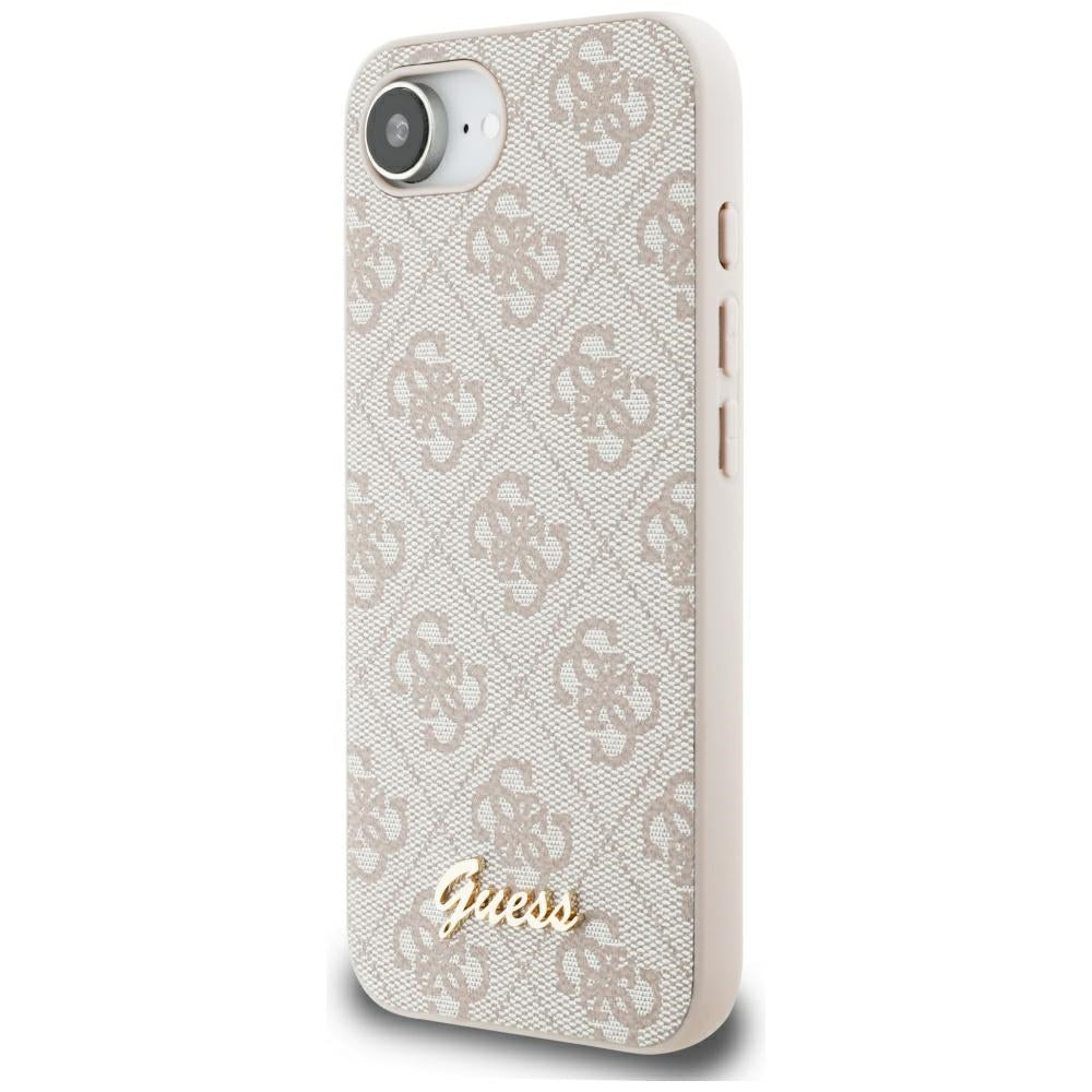 Guess - Hardcase 4G Script Logo (GUHMPSE4HG4SHP) - iPhone 16e / iPhone 17e - Pink