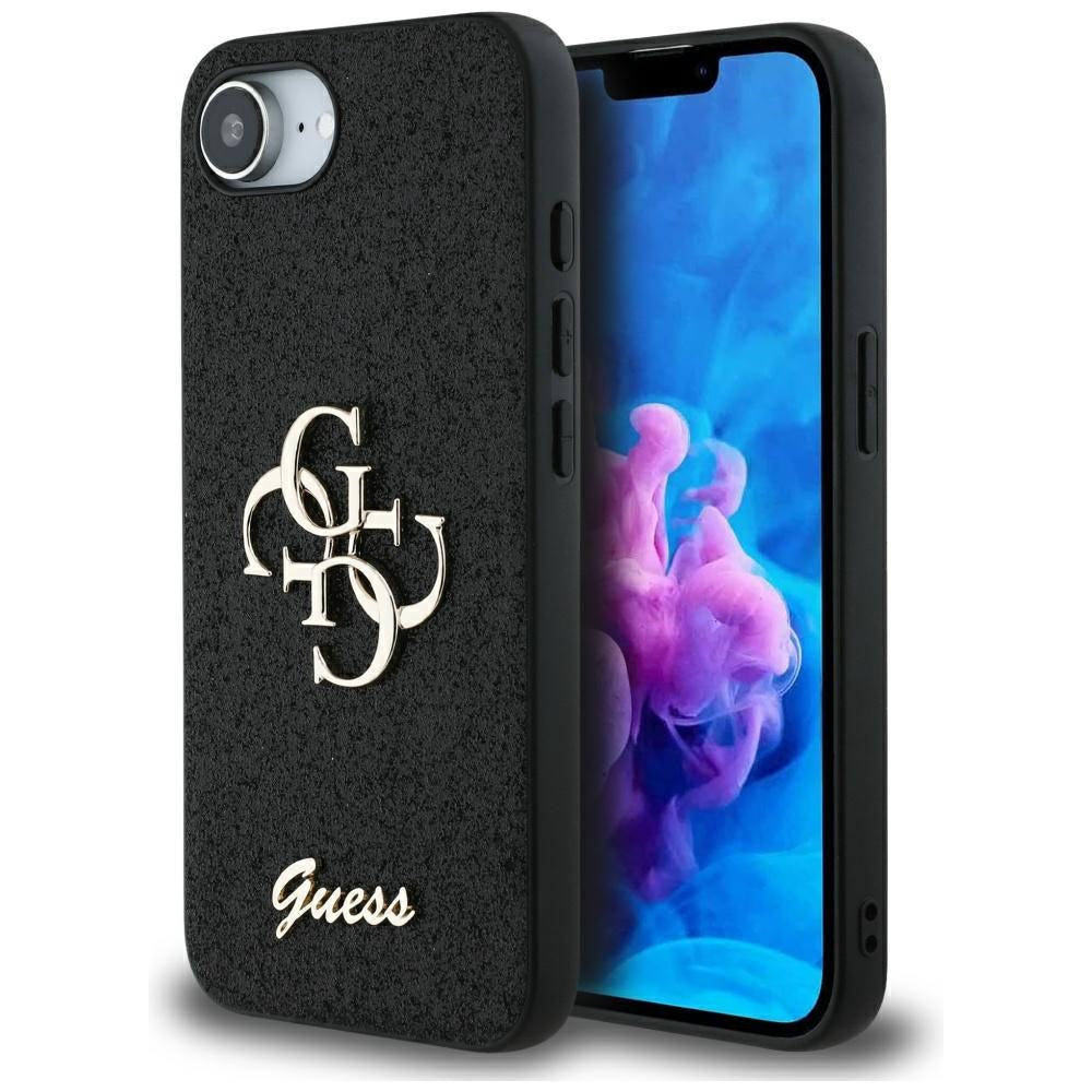 Guess - Glitter Fixed Big 4G (GUHCPSE4HG4SGK) - iPhone 16e / iPhone 17e - Black