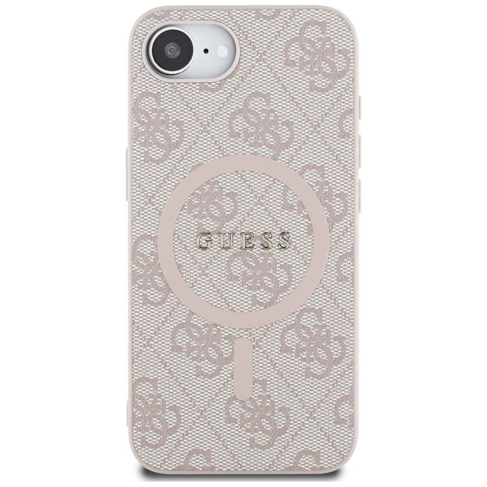 Guess - 4G Ring Classic Logo MagSafe (GUHMPSE4G4GFRP) - iPhone 16e / iPhone 17e - Pink