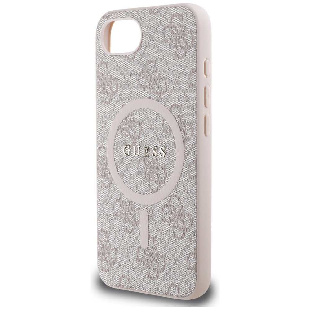 Guess - 4G Ring Classic Logo MagSafe (GUHMPSE4G4GFRP) - iPhone 16e / iPhone 17e - Pink