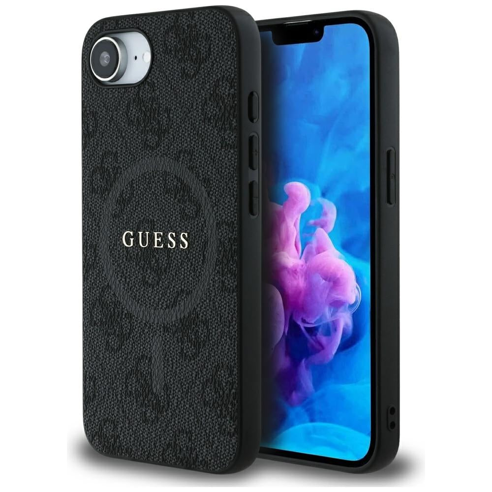 Guess - 4G Ring Classic Logo MagSafe (GUHMPSE4G4GFRK) - iPhone 16e / iPhone 17e - Black
