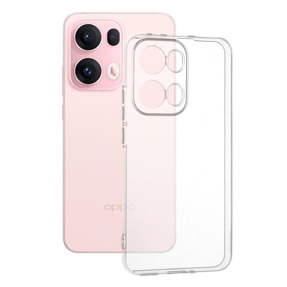 Techsuit - Clear Silicone - Oppo Reno13 Pro - Transparent