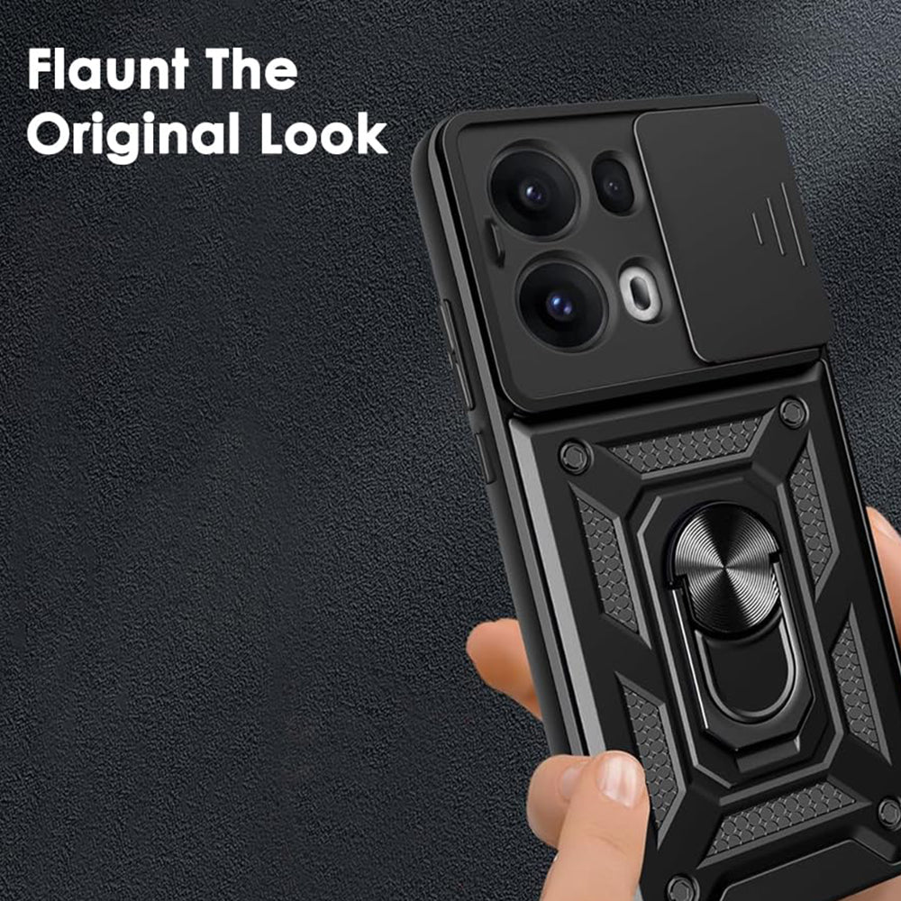 Techsuit - CamShield Series - Oppo Reno13 Pro - Black